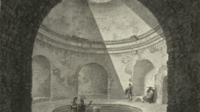 Los baños romanos de Alange (Autor: François Liger, Public domain, via Wikimedia Commons)