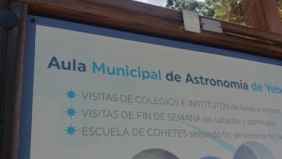 Aula de Astronomía del observatorio astronómico de Yebes