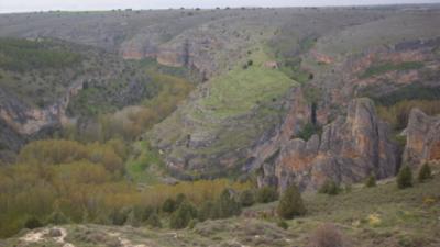 View of the Duraton gorge