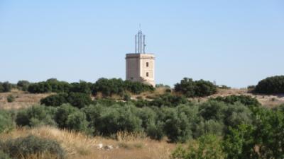 The optical telegraphy tower of Arganda