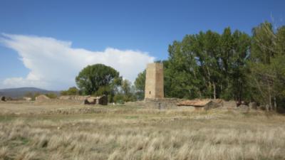 Der Turm des unbewohnten Masegoso, berberischen Ursprungs.