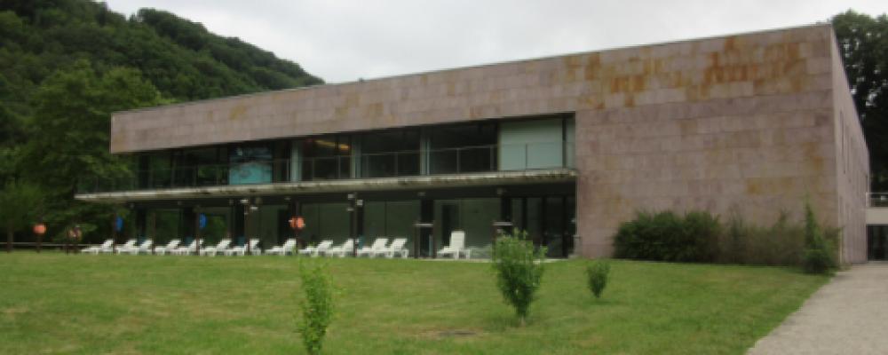 The modern spa, recently built