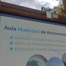 Aula de Astronomía del observatorio astronómico de Yebes