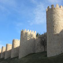 The walls of Ávila