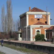 La antigua estación de Yanguas de Eresma