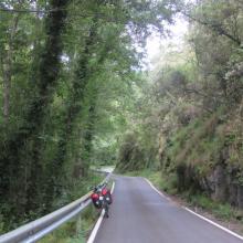Fahrrad fahren durch das Tal der Stille