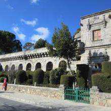 Der Palast von Villena in Cadalso de los Vidrios
