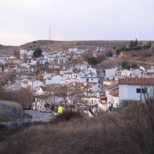 Das weiße Dorf Olmeda de las Fuentes