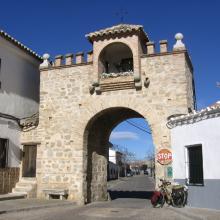 The arch of Belen in Orgaz