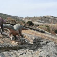 Dinosaurs in Enciso. Author: Josi. Creative Commons Attribution-Share Alike 3.0 Unported